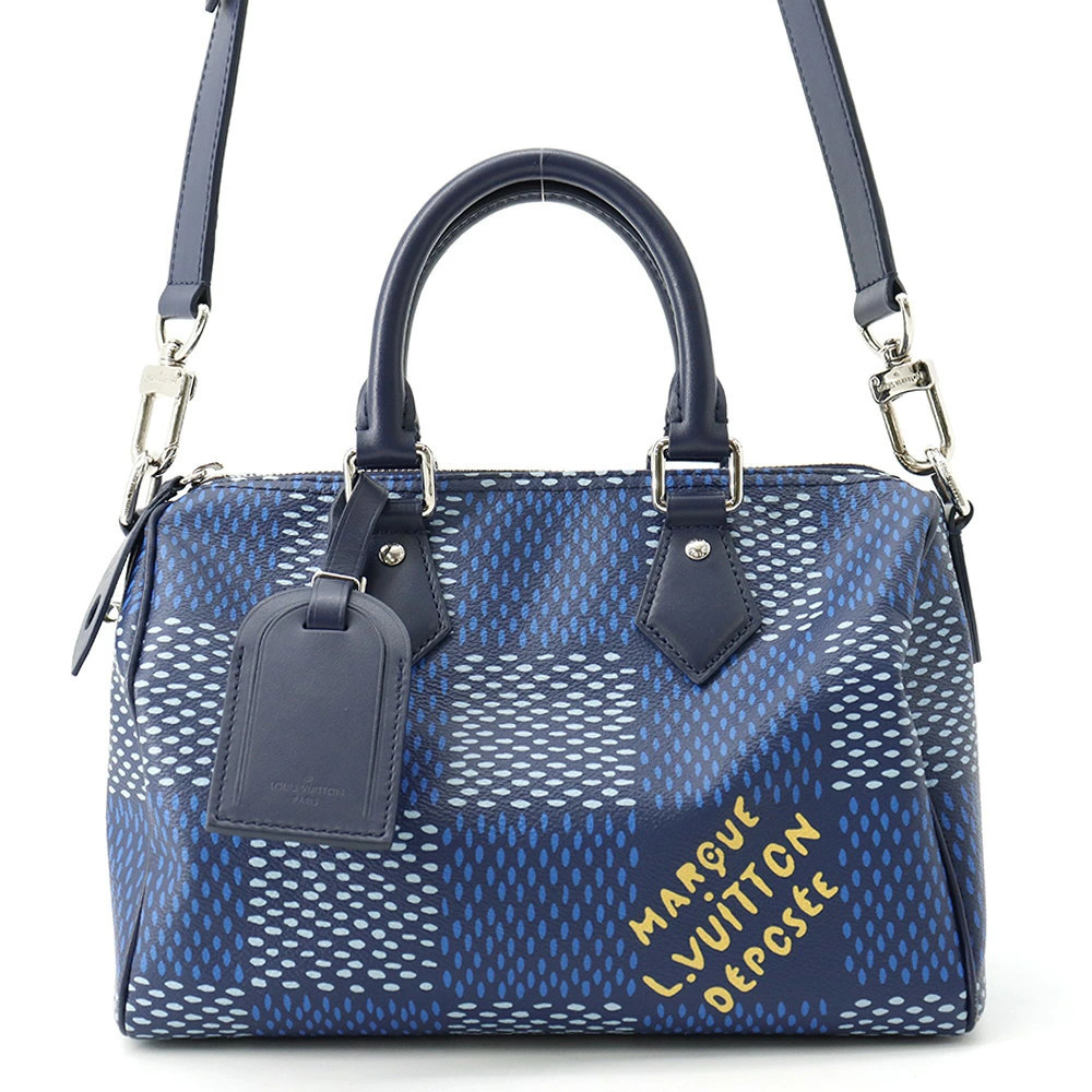 Louis Vuitton Damier Heritage Speedy Bandouliere Handbag